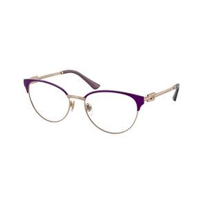 NWT Bvlgari BV2247 Purple Gold 54mm Eyeglasses